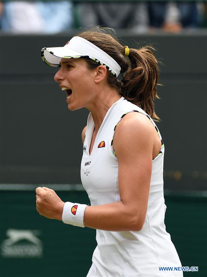 (SP)BRITAIN-LONDON-TENNIS-WIMBLEDON-DAY 6