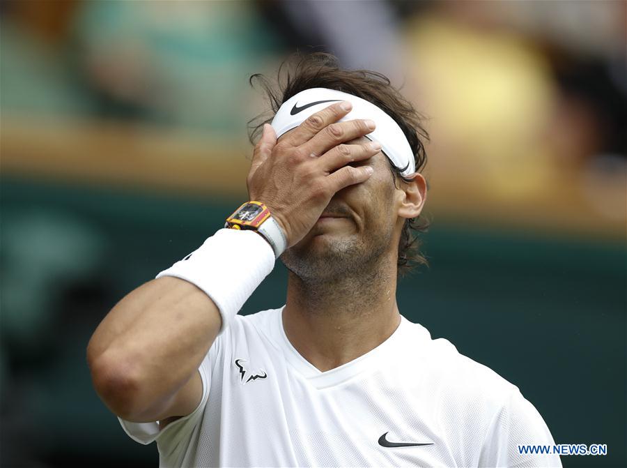 (SP)BRITAIN-LONDON-TENNIS-WIMBLEDON-DAY 6