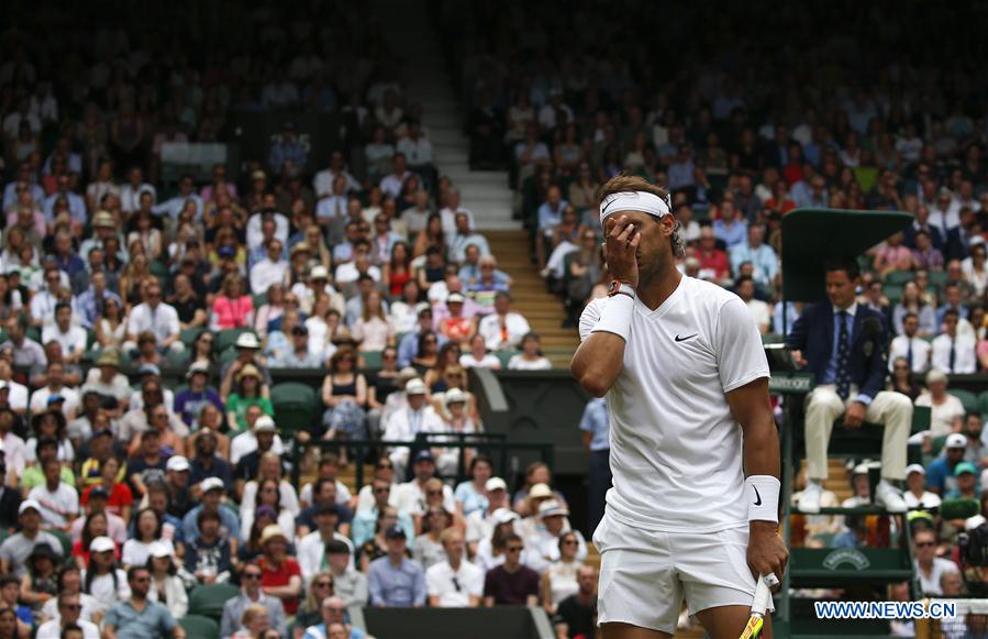 (SP)BRITAIN-LONDON-TENNIS-WIMBLEDON-DAY 6