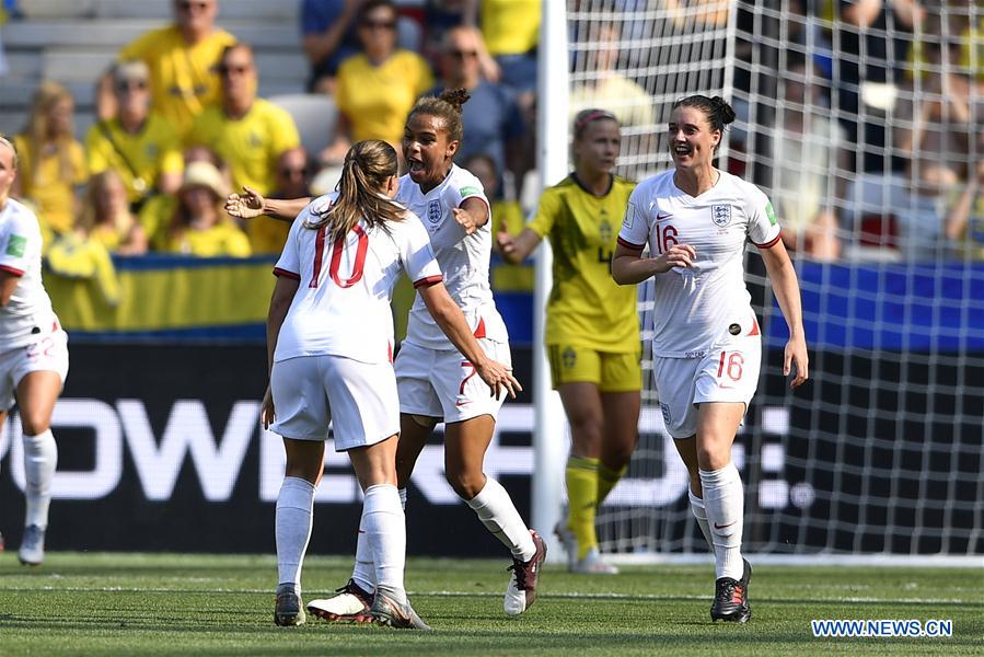 (SP)FRANCE-NICE-2019 FIFA WOMEN'S WORLD CUP-3RD PLACE MATCH-ENGLAND VS SWEDEN