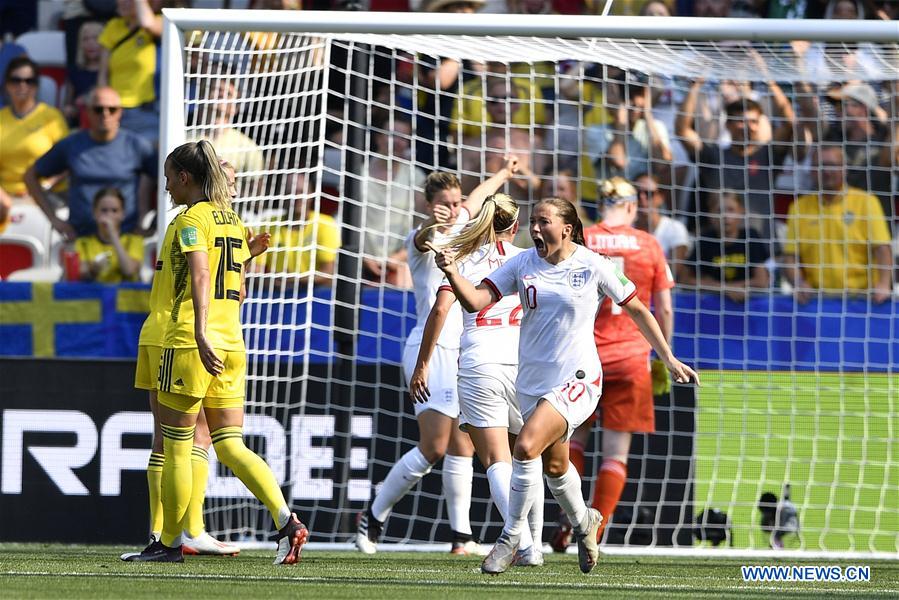 (SP)FRANCE-NICE-2019 FIFA WOMEN'S WORLD CUP-3RD PLACE MATCH-ENGLAND VS SWEDEN