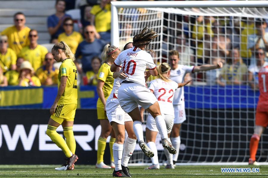 (SP)FRANCE-NICE-2019 FIFA WOMEN'S WORLD CUP-3RD PLACE MATCH-ENGLAND VS SWEDEN