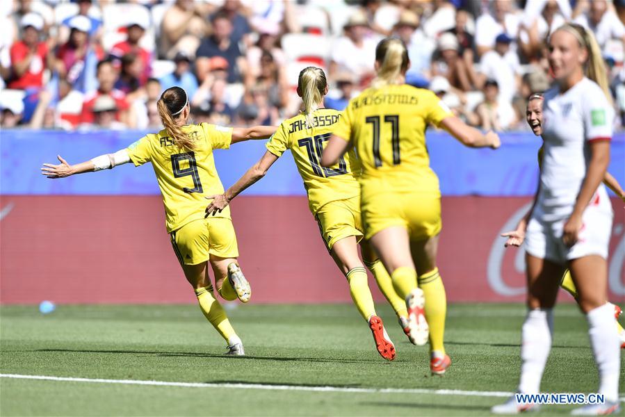 (SP)FRANCE-NICE-2019 FIFA WOMEN'S WORLD CUP-3RD PLACE MATCH-ENGLAND VS SWEDEN