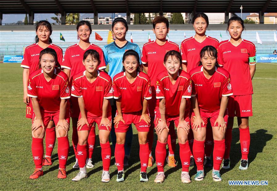 (SP)ITALY-NAPLES-SUMMER UNIVERSIADE 2019-WOMEN'S SOCCER-CHINA VS RUSSIA