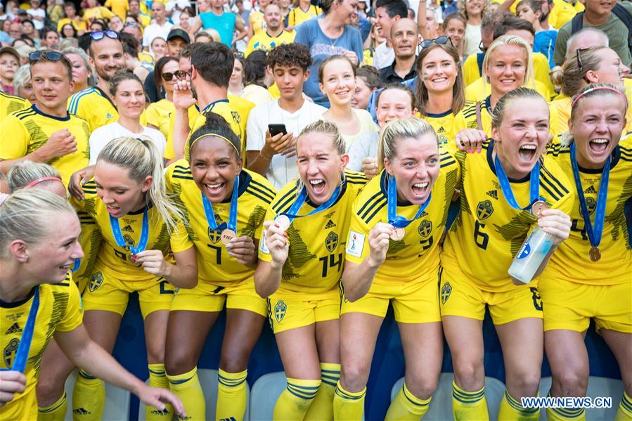 (SP)FRANCE-NICE-2019 FIFA WOMEN'S WORLD CUP-3RD PLACE MATCH-ENGLAND VS SWEDEN