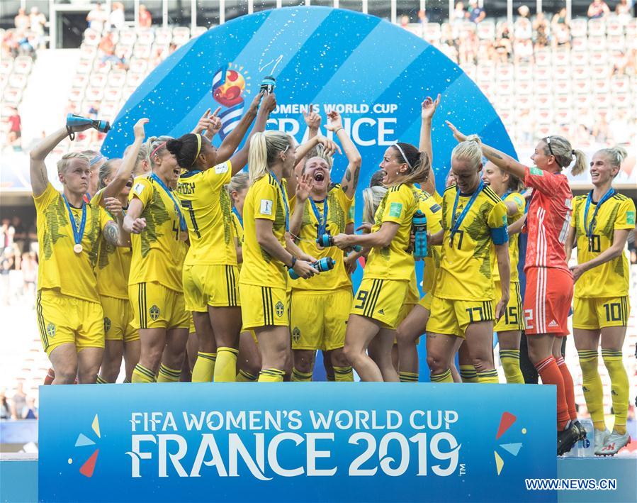 (SP)FRANCE-NICE-2019 FIFA WOMEN'S WORLD CUP-3RD PLACE MATCH-ENGLAND VS SWEDEN