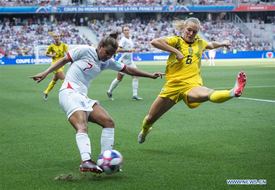 (SP)FRANCE-NICE-2019 FIFA WOMEN'S WORLD CUP-3RD PLACE MATCH-ENGLAND VS SWEDEN