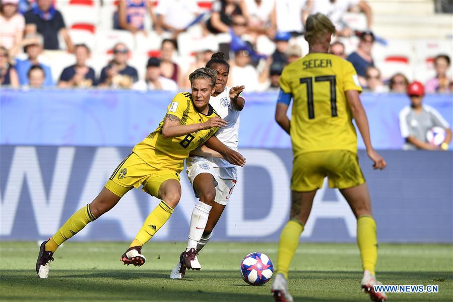 (SP)FRANCE-NICE-2019 FIFA WOMEN'S WORLD CUP-3RD PLACE MATCH-ENGLAND VS SWEDEN