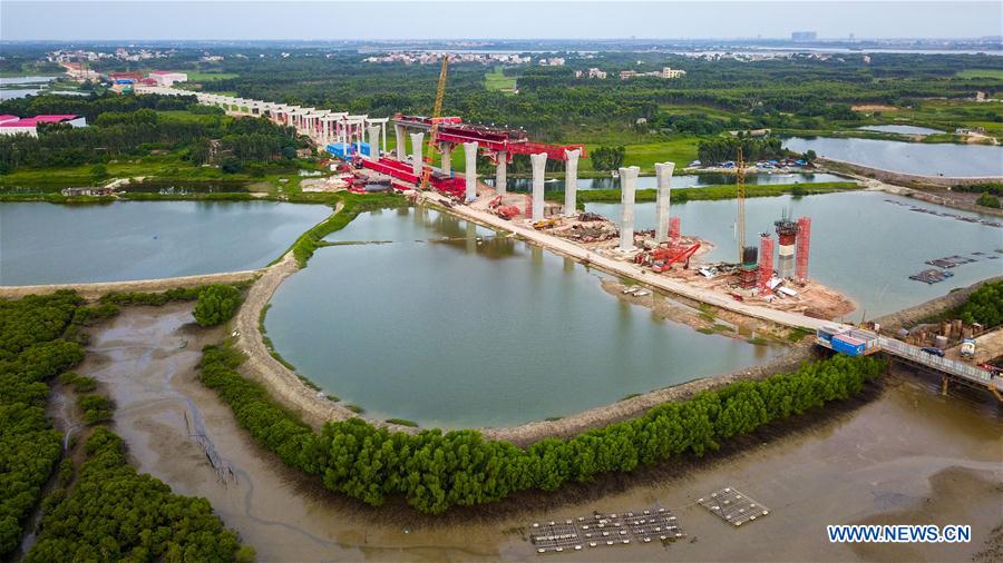 CHINA-GUANGDONG-ZHANJIANG-TIAOSHUN BRIDGE-CONSTRUCTION (CN)
