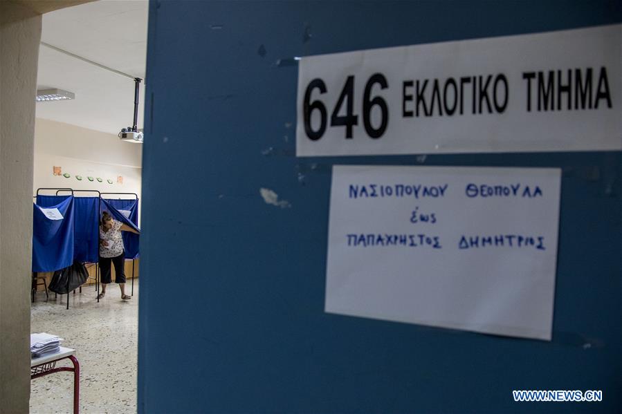GREECE-ATHENS-PARLIAMENTARY ELECTIONS-VOTE