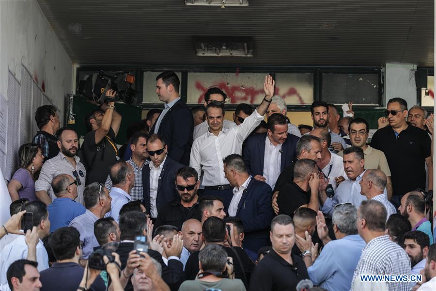 GREECE-ATHENS-PARLIAMENTARY ELECTIONS-VOTE