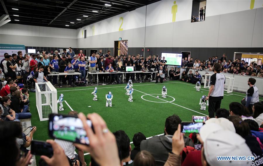AUSTRALIA-SYDNEY-ROBOT-SOCCER
