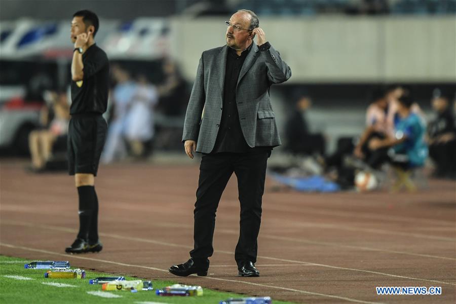 (SP)CHINA-DALIAN-FOOTBALL-CSL-RAFAEL BENITEZ