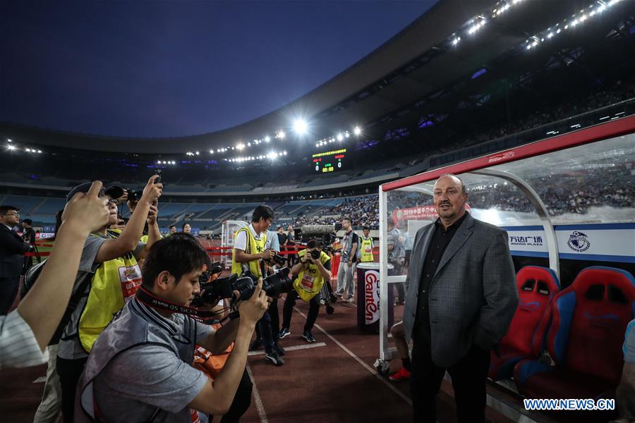 (SP)CHINA-DALIAN-FOOTBALL-CSL-RAFAEL BENITEZ