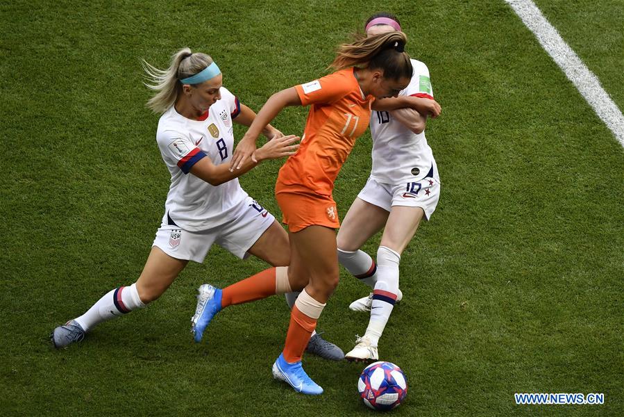 (SP)FRANCE-LYON-2019 FIFA WOMEN'S WORLD CUP-FINAL-USA VS NED 