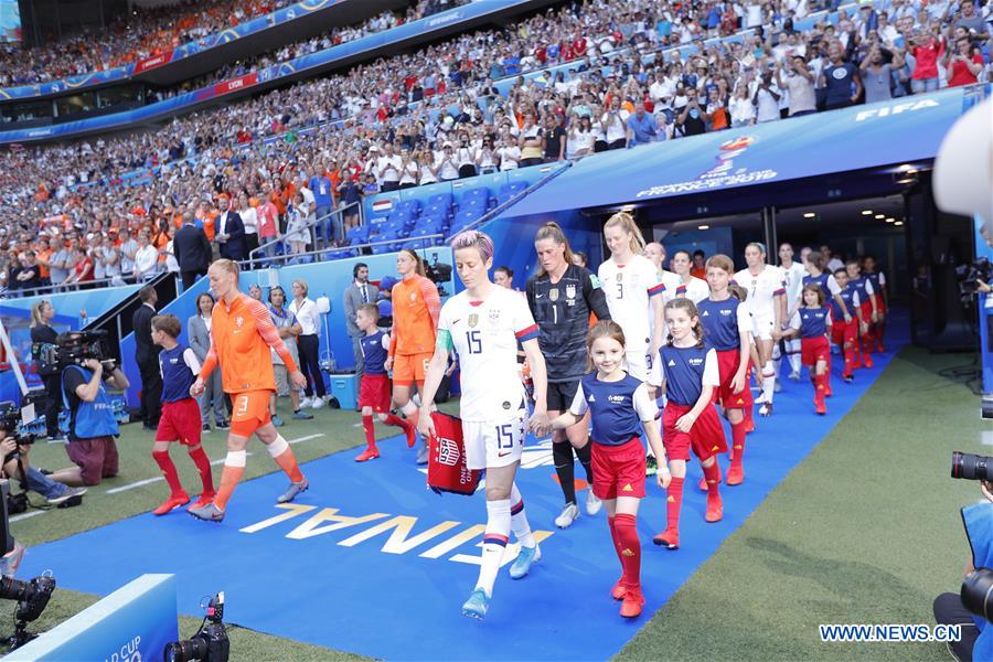 (SP)FRANCE-LYON-2019 FIFA WOMEN'S WORLD CUP-FINAL-USA VS NED 