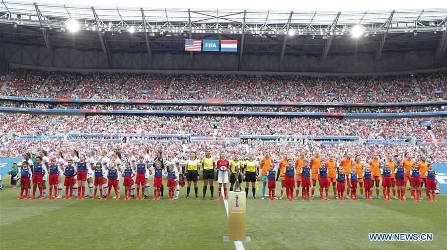 (SP)FRANCE-LYON-2019 FIFA WOMEN'S WORLD CUP-FINAL-USA VS NED 