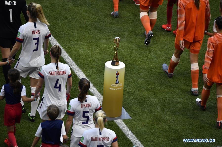 (SP)FRANCE-LYON-2019 FIFA WOMEN'S WORLD CUP-FINAL-USA VS NED 
