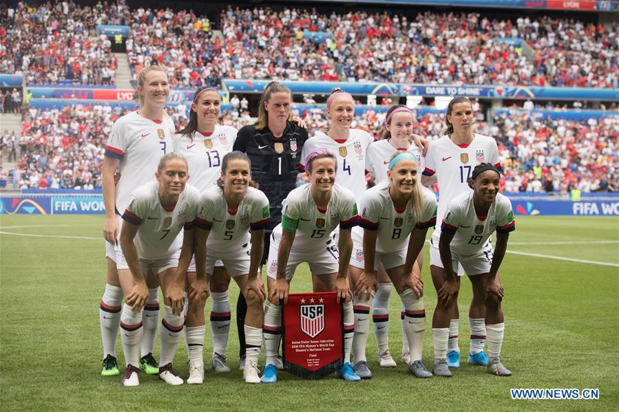 (SP)FRANCE-LYON-2019 FIFA WOMEN'S WORLD CUP-FINAL-USA VS NED 