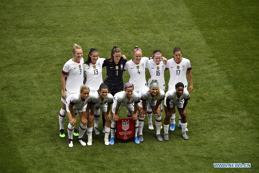 (SP)FRANCE-LYON-2019 FIFA WOMEN'S WORLD CUP-FINAL-USA VS NED 