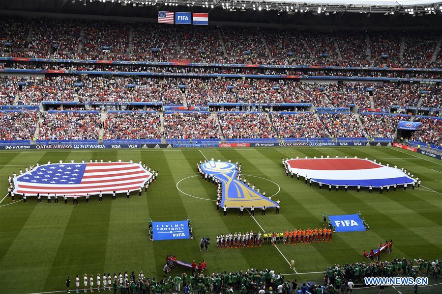 (SP)FRANCE-LYON-2019 FIFA WOMEN'S WORLD CUP-FINAL-USA VS NED 
