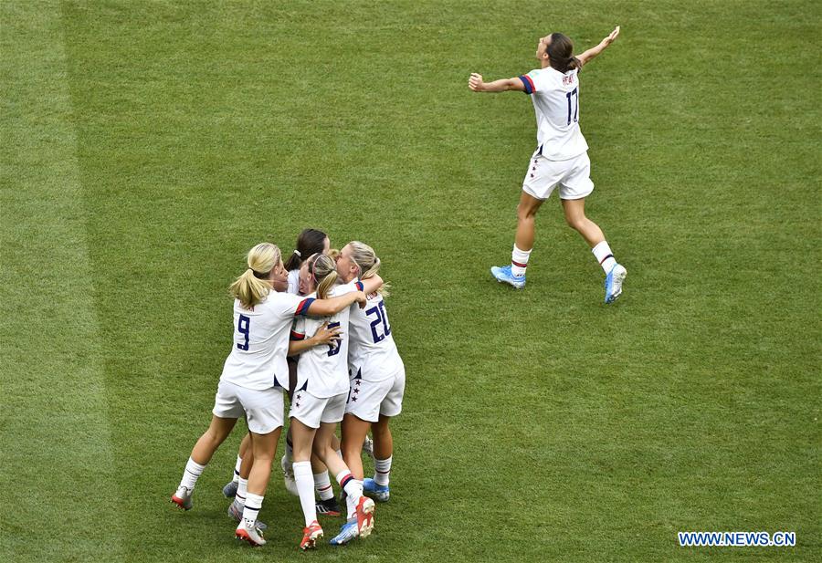 (SP)FRANCE-LYON-2019 FIFA WOMEN'S WORLD CUP-FINAL-USA VS NED 