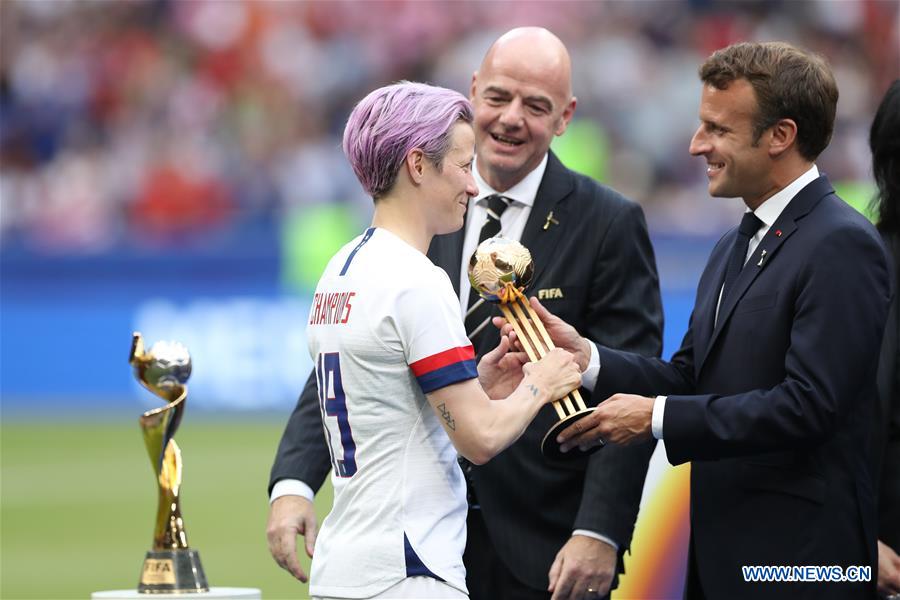 (SP)FRANCE-LYON-2019 FIFA WOMEN'S WORLD CUP-FINAL-USA VS NED 