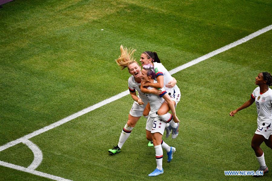 (SP)FRANCE-LYON-2019 FIFA WOMEN'S WORLD CUP-FINAL-USA VS NED 