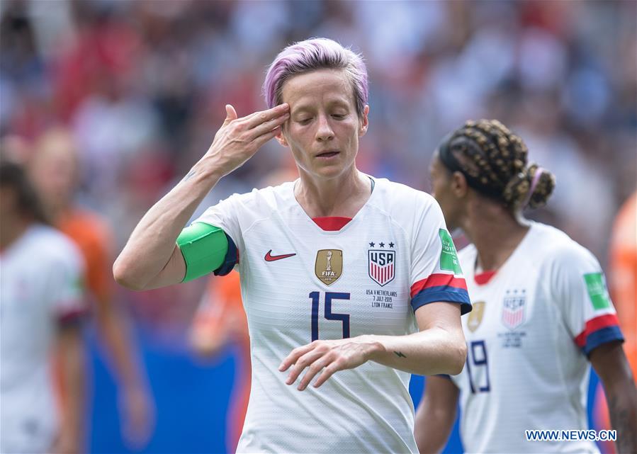 (SP)FRANCE-LYON-2019 FIFA WOMEN'S WORLD CUP-FINAL-USA VS NED 