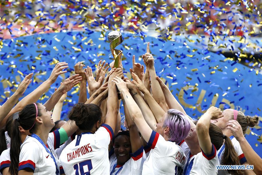 (SP)FRANCE-LYON-2019 FIFA WOMEN'S WORLD CUP-FINAL-USA VS NED 