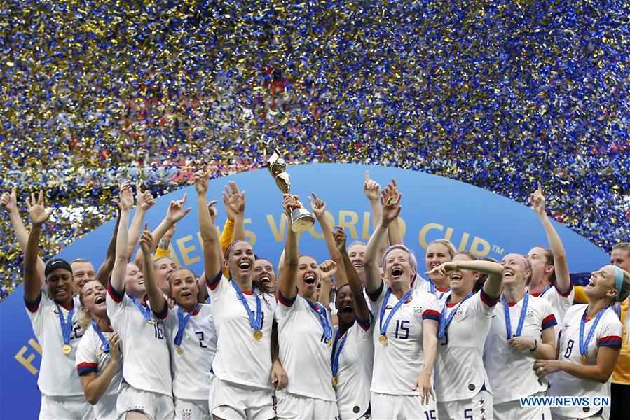 (SP)FRANCE-LYON-2019 FIFA WOMEN'S WORLD CUP-FINAL-USA VS NED 
