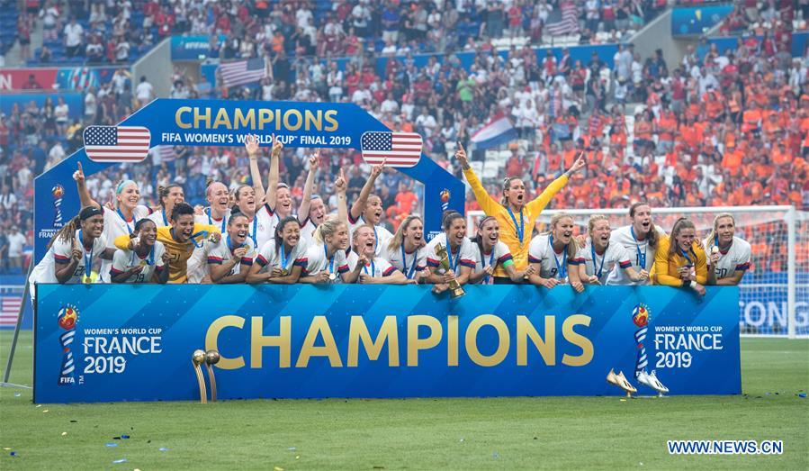 (SP)FRANCE-LYON-2019 FIFA WOMEN'S WORLD CUP-FINAL-USA VS NED 