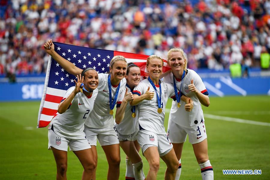 (SP)FRANCE-LYON-2019 FIFA WOMEN'S WORLD CUP-FINAL-USA VS NED 