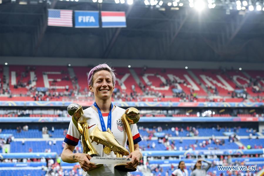 (SP)FRANCE-LYON-2019 FIFA WOMEN'S WORLD CUP-FINAL-USA VS NED 