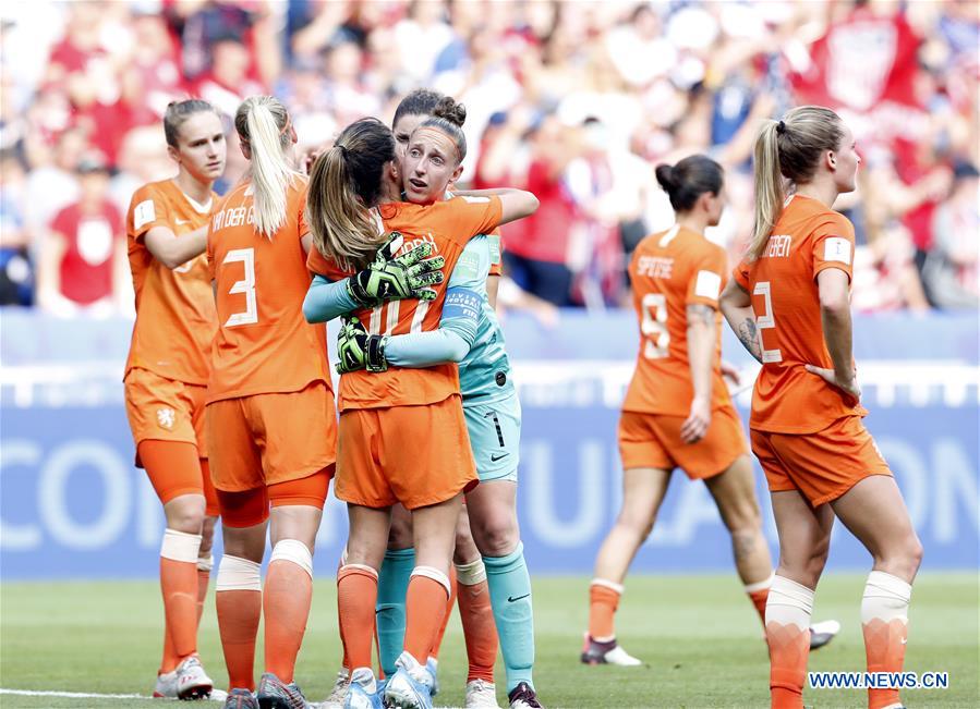 (SP)FRANCE-LYON-2019 FIFA WOMEN'S WORLD CUP-FINAL-USA VS NED 