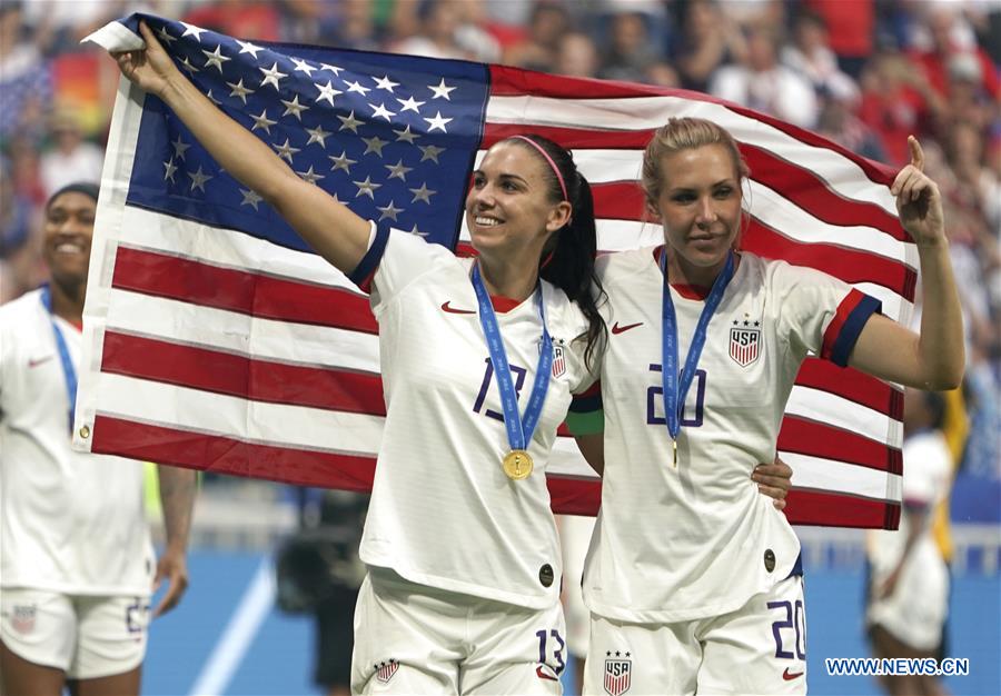 (SP)FRANCE-LYON-2019 FIFA WOMEN'S WORLD CUP-FINAL-USA VS NED 