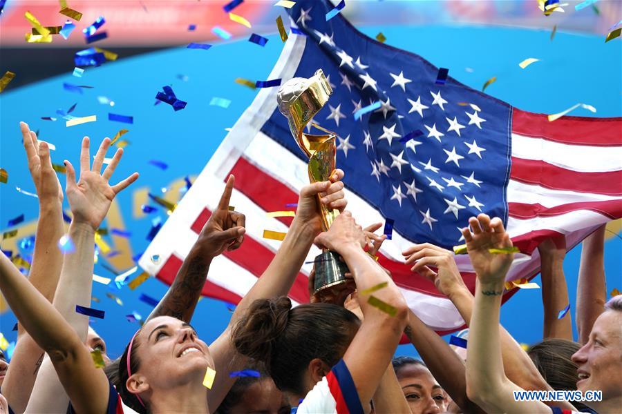 (SP)FRANCE-LYON-2019 FIFA WOMEN'S WORLD CUP-FINAL-USA VS NED 