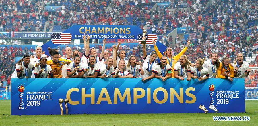 (SP)FRANCE-LYON-2019 FIFA WOMEN'S WORLD CUP-FINAL-USA VS NED 