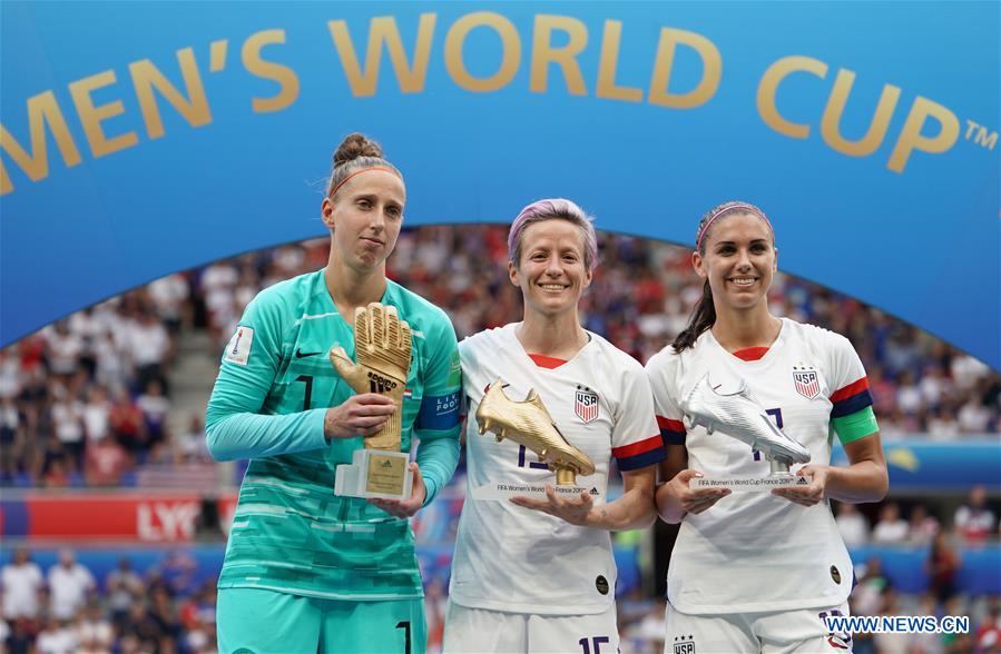 (SP)FRANCE-LYON-2019 FIFA WOMEN'S WORLD CUP-FINAL-USA VS NED 