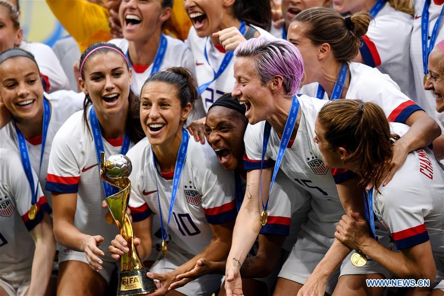 (SP)FRANCE-LYON-2019 FIFA WOMEN'S WORLD CUP-FINAL-USA VS NED 