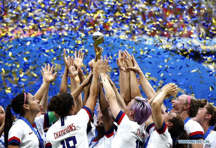 (SP)FRANCE-LYON-2019 FIFA WOMEN'S WORLD CUP-FINAL-USA VS NED 