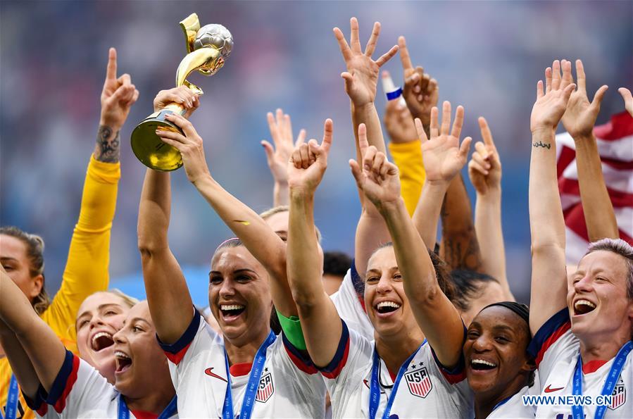 (SP)FRANCE-LYON-2019 FIFA WOMEN'S WORLD CUP-FINAL-USA VS NED 