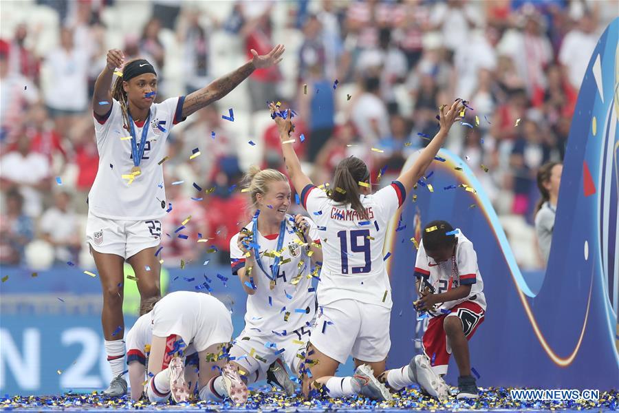 (SP)FRANCE-LYON-2019 FIFA WOMEN'S WORLD CUP-FINAL-USA VS NED 