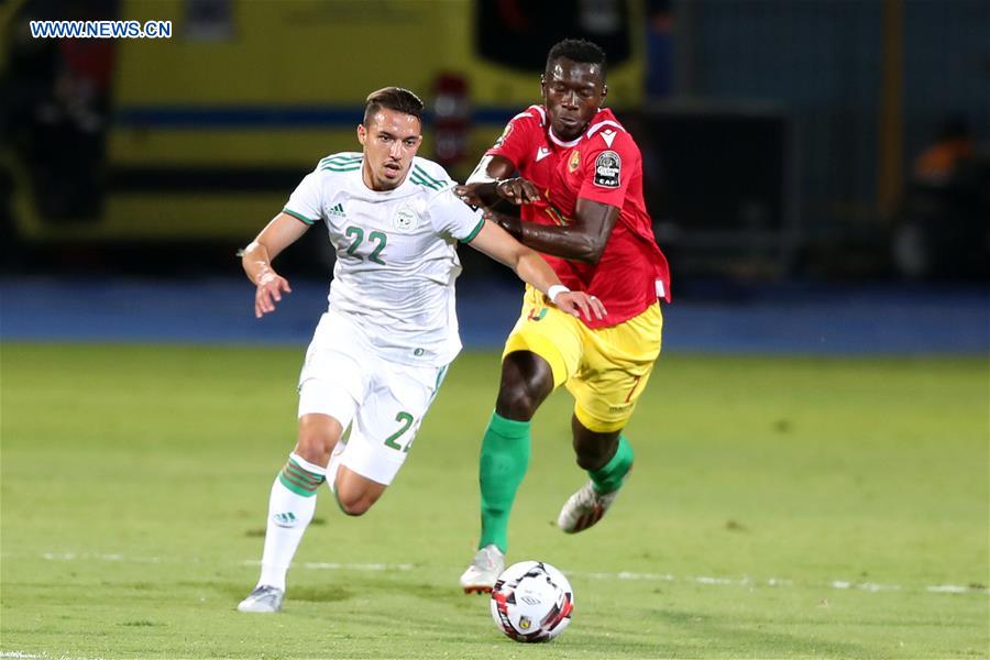 (SP)EGYPT-CAIRO-FOOTBALL-AFRICA CUP OF NATIONS-ALGERIA VS GUINEA