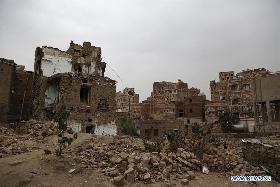 YEMEN-SANAA-OLD CITY-WAR-DESTRUCTION