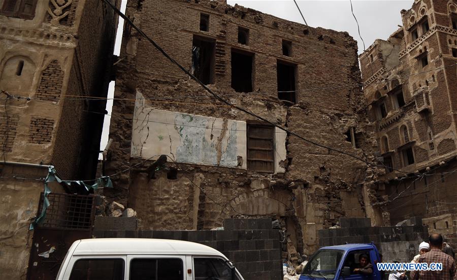 YEMEN-SANAA-OLD CITY-WAR-DESTRUCTION