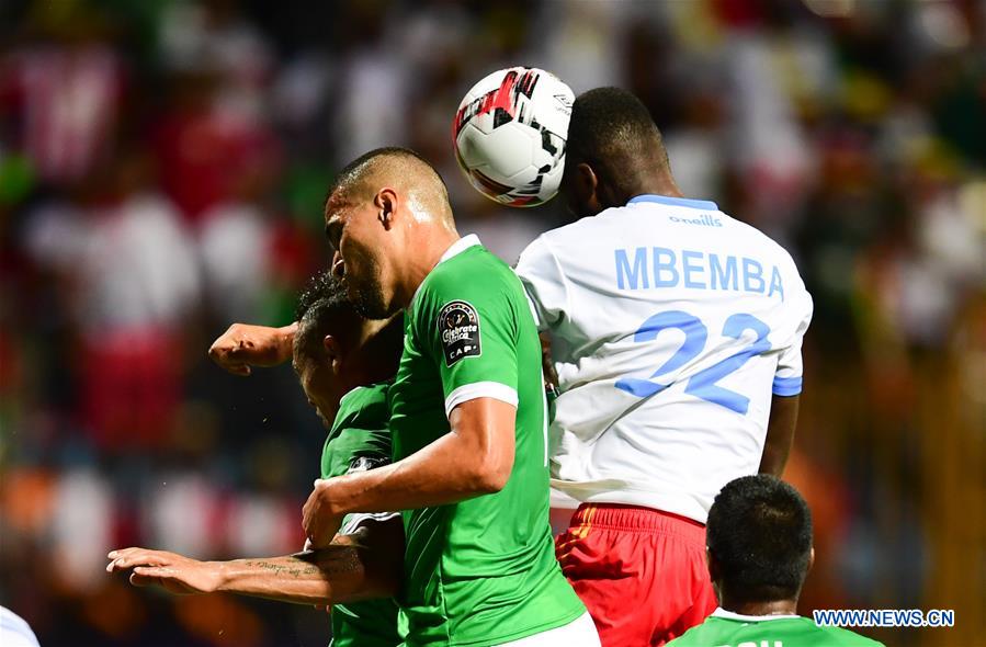 (SP)EGYPT-ALEXANDRIA-FOOTBALL-AFRICA CUP OF NATIONS-MADAGASCAR  VS DR CONGO