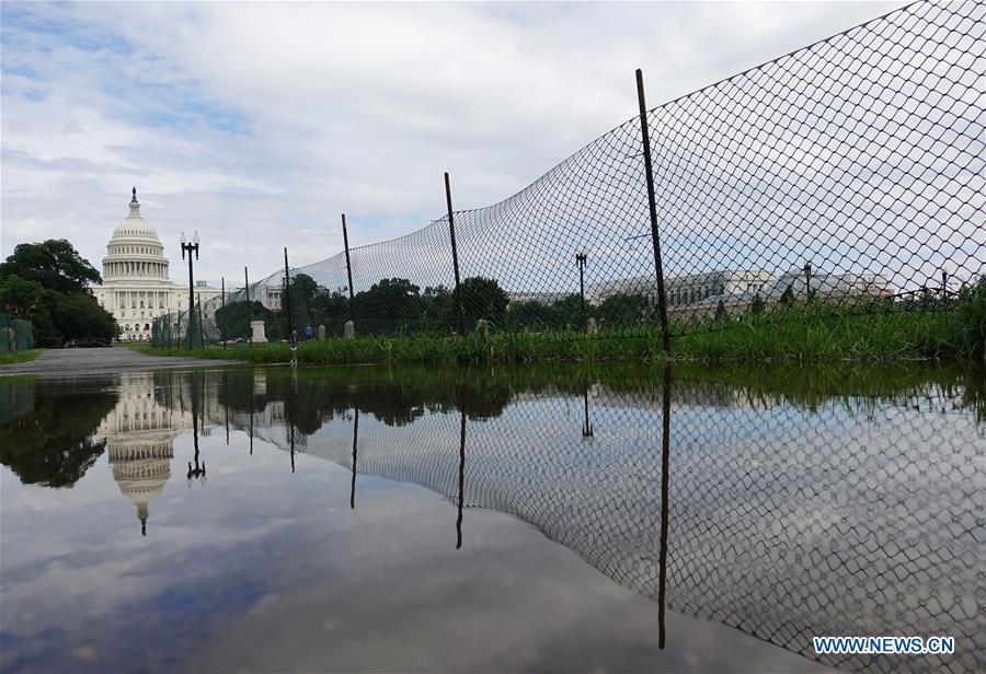 U.S.-WASHINGTON D.C.-HEAVY RAIN