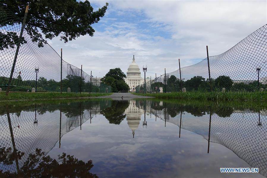 U.S.-WASHINGTON D.C.-HEAVY RAIN