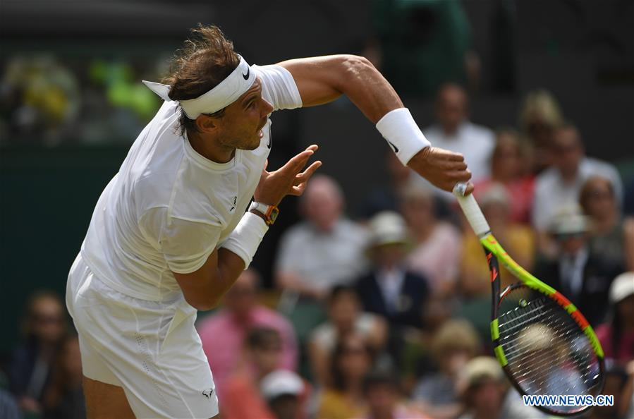 (SP)BRITAIN-LONDON-TENNIS-WIMBLEDON-DAY 7